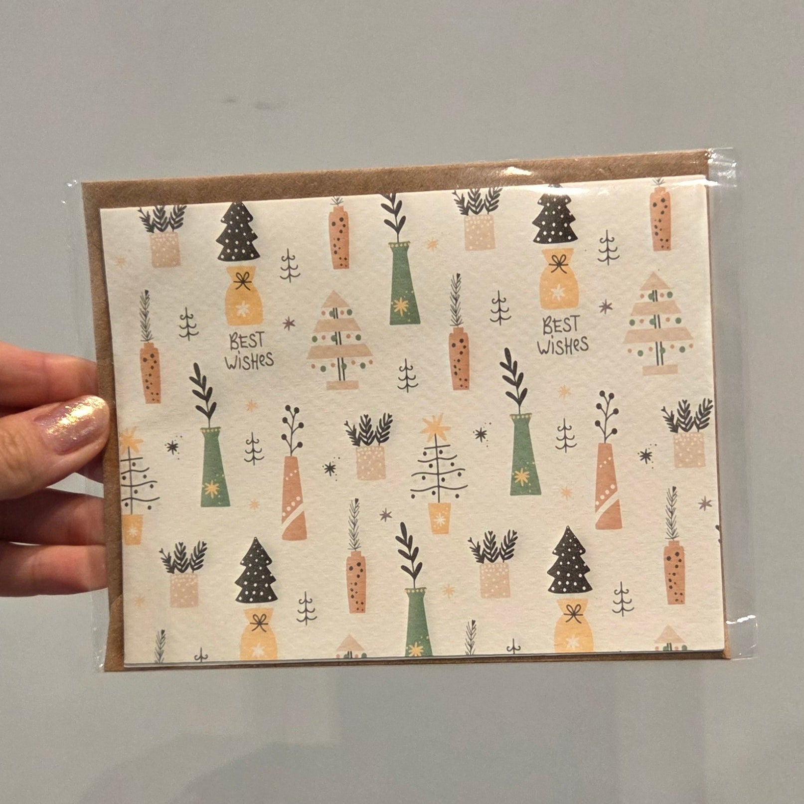 Best wishes card with an envelope for delivery or pickup in Toronto.