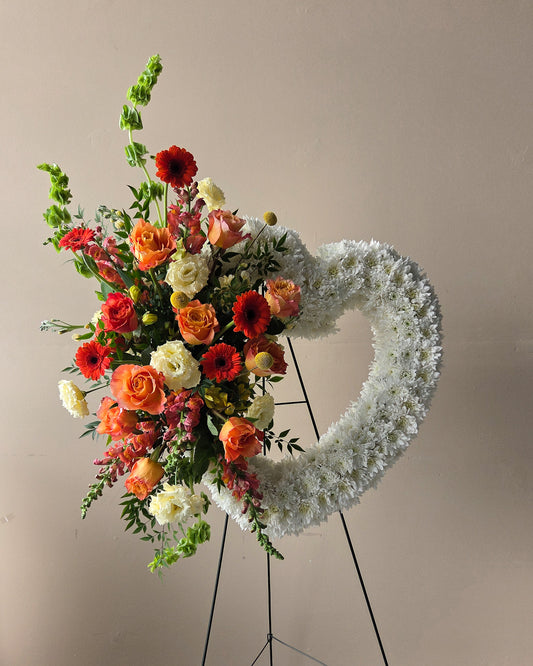 Heart Wreath with Accent