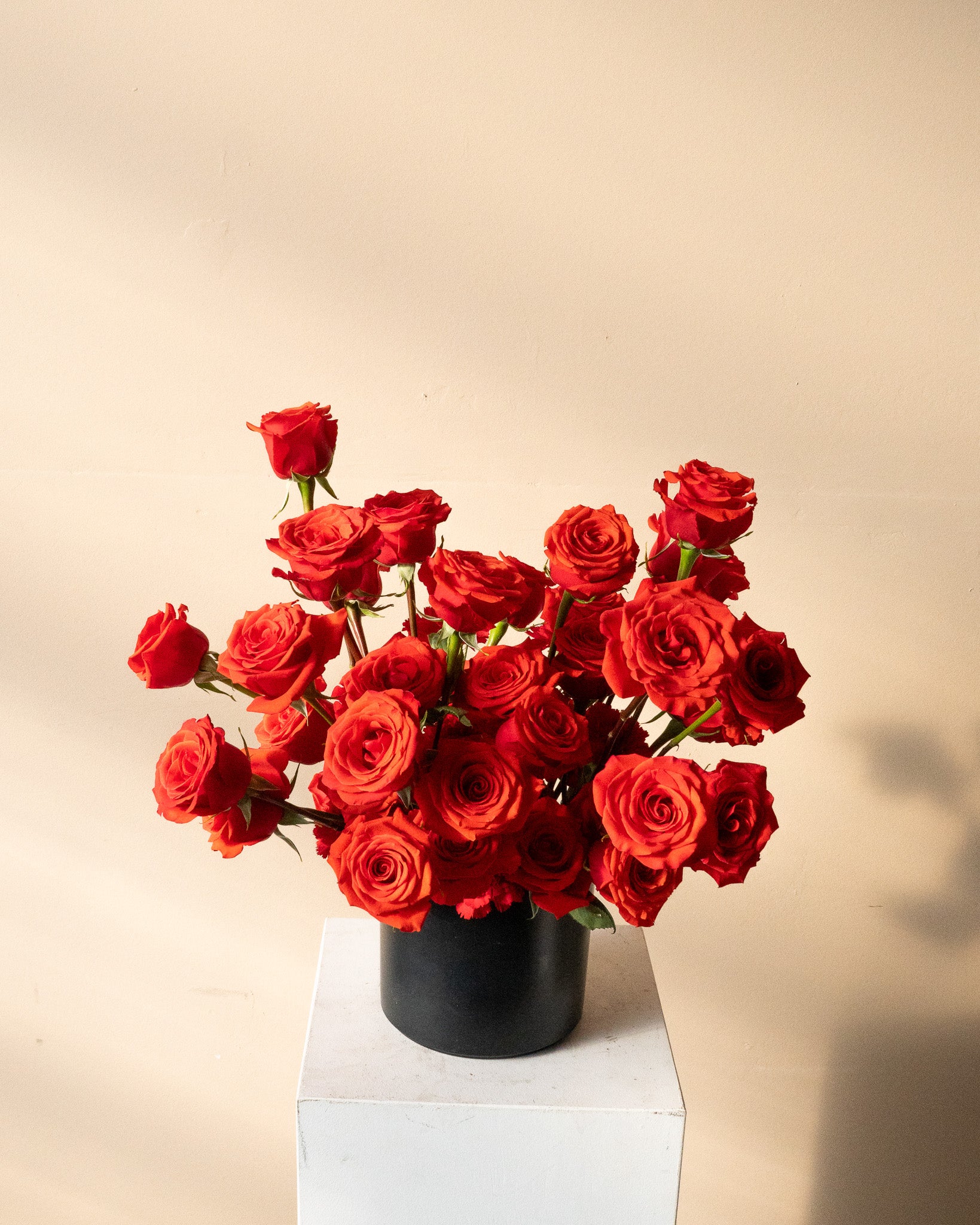 50 Premium red rose arrangement for delivery or pickup in Toronto.