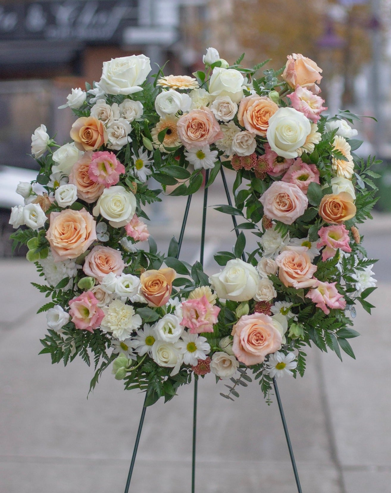 Round Sympathy Wreath - Classic
